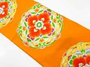 アンティーク　華紋織り出し袋帯（材料）